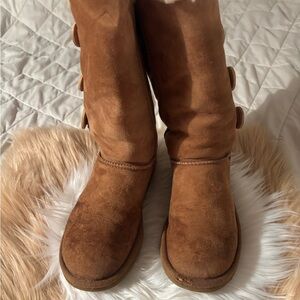 UGG Tan Suede Winter Boots